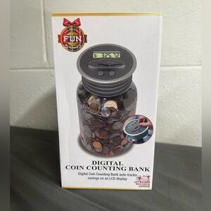 NEW! Digital Coin Counting Bank with LCD Display